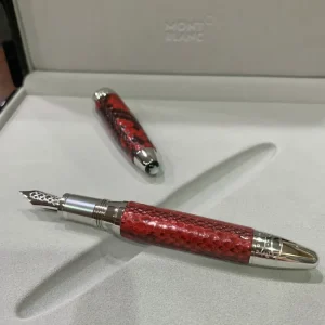 Montblanc Meisterstuck Fountain Pen - Great Masters - Python Natuurleer