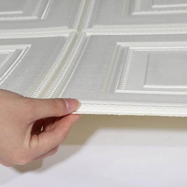 Verstelbaar Inbouwsysteem Contemporary Wall Plank 3D Brick Wall Panels, Regenbestendig Set 2