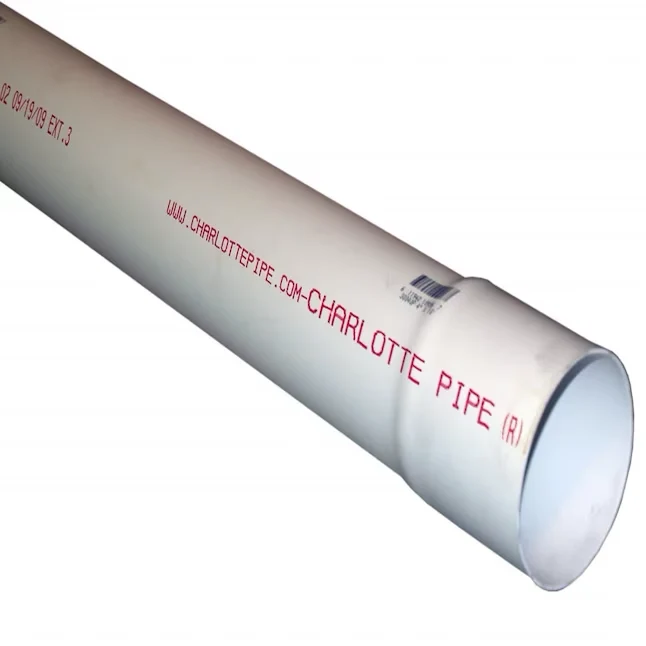 Charlotte Pipe 3- x 10-ft VINYL DWV Sewer and Drain Pipe