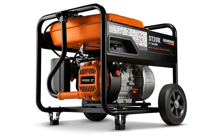 GENERAC 2” Semi-Trash Water Pump