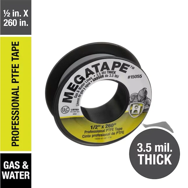 Hercules Megatape 0.5- x 21.6-ft Plumber's Tape