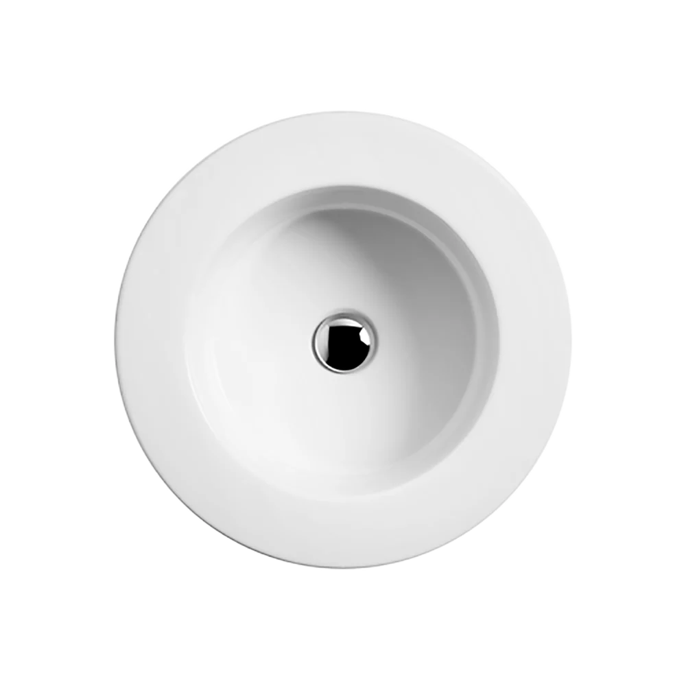 Round convex built- sink diameter 55 cm depth 19 cm AXA Ceramiche