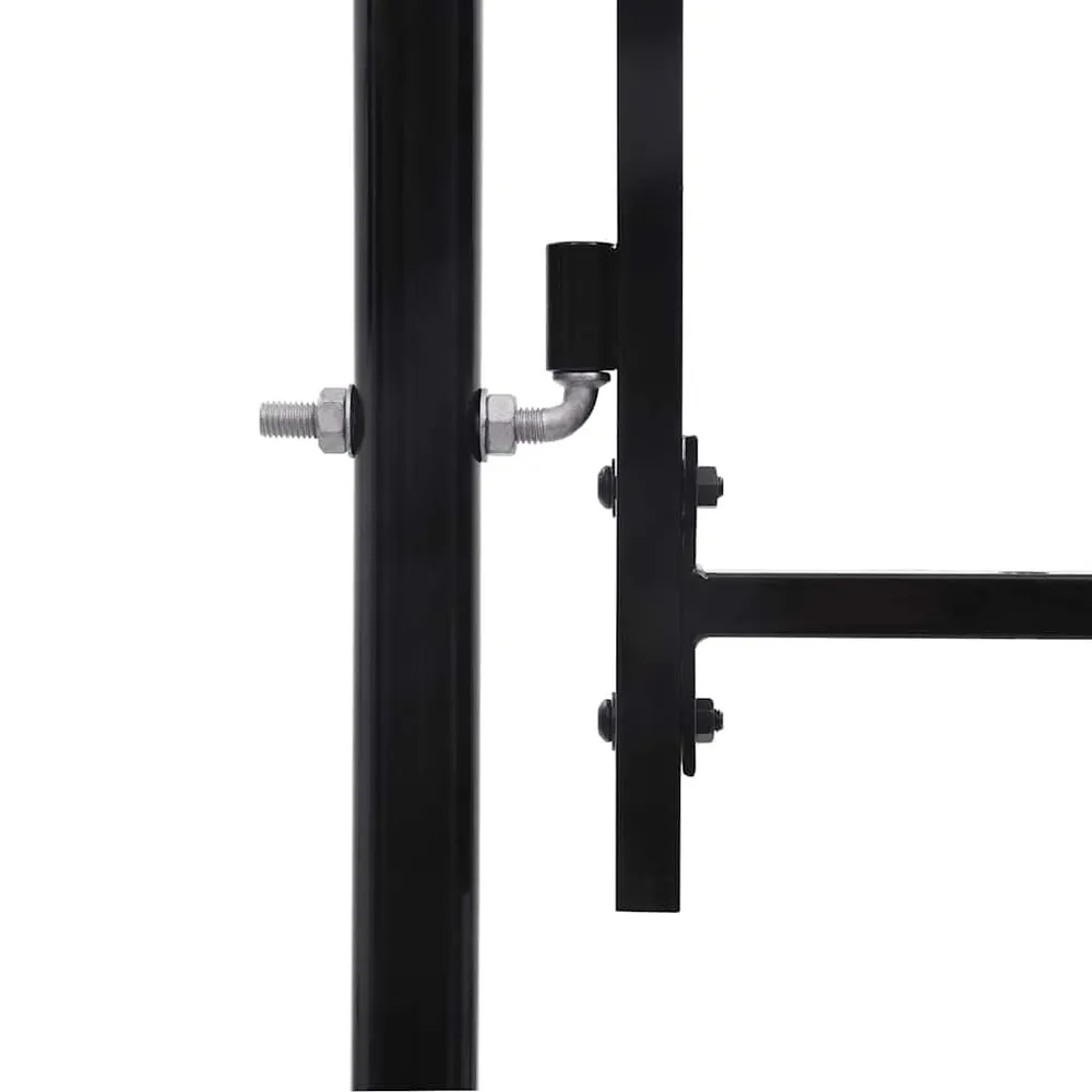 Automatisch Poort 1,5x4 m staal zwart