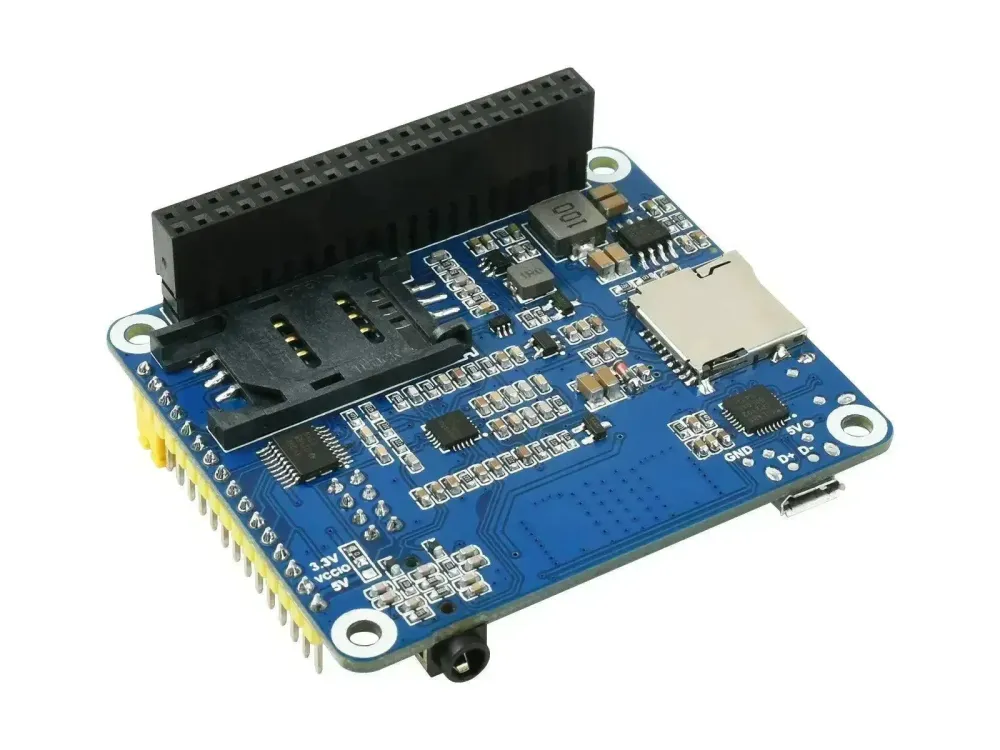 RVS scharnier Waveshare SIM7600CE-CNSE 4G HAT Raspberry Pi 4G 3G 2G GNSS