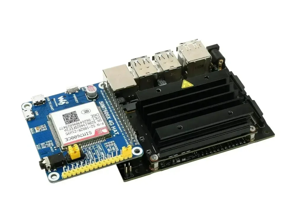 RVS scharnier Waveshare SIM7600CE-CNSE 4G HAT Raspberry Pi 4G 3G 2G GNSS