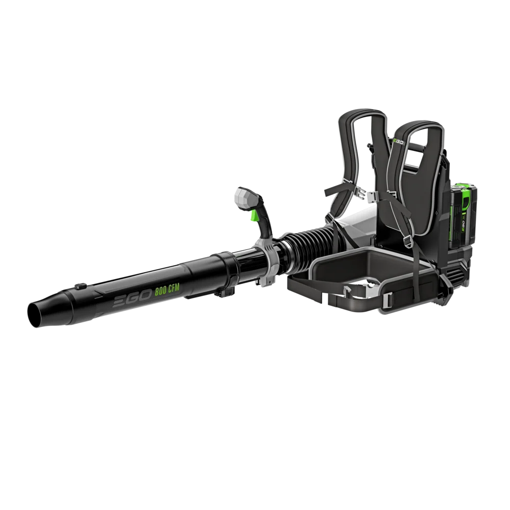 EGO Power+ LBPX8004-2 Commercial Backpack Blower Kit 800 CFM 2x 6Ah Battery & 280W Duaal Port Charger