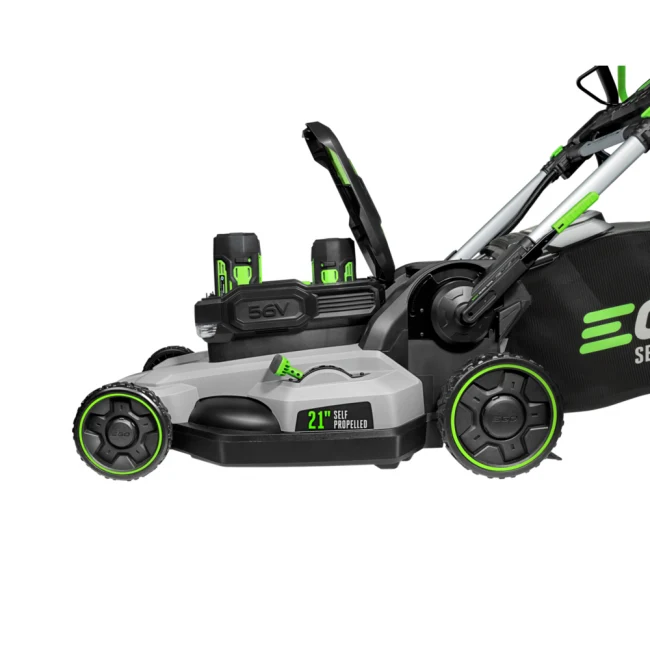EGO Power+ LM2142SP-FC 21" 56-Volt Lithium-Ion Cordless Electric Dual-Port Walk Behind Self Propelled Lawn Mower (2) 5.0 A...