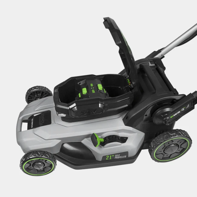 EGO Power+ LM2142SP-FC 21" 56-Volt Lithium-Ion Cordless Electric Dual-Port Walk Behind Self Propelled Lawn Mower (2) 5.0 A...