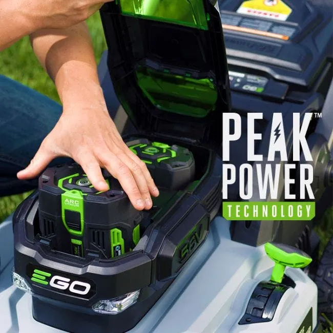 EGO Power+ LM2142SP-FC 21" 56-Volt Lithium-Ion Cordless Electric Dual-Port Walk Behind Self Propelled Lawn Mower (2) 5.0 A...