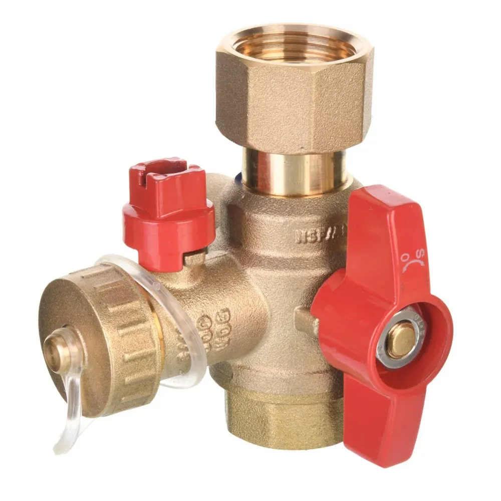 RHEEM RTG20326 Tankless Water Heater Isolation Valve Kit 3/4" Threaded