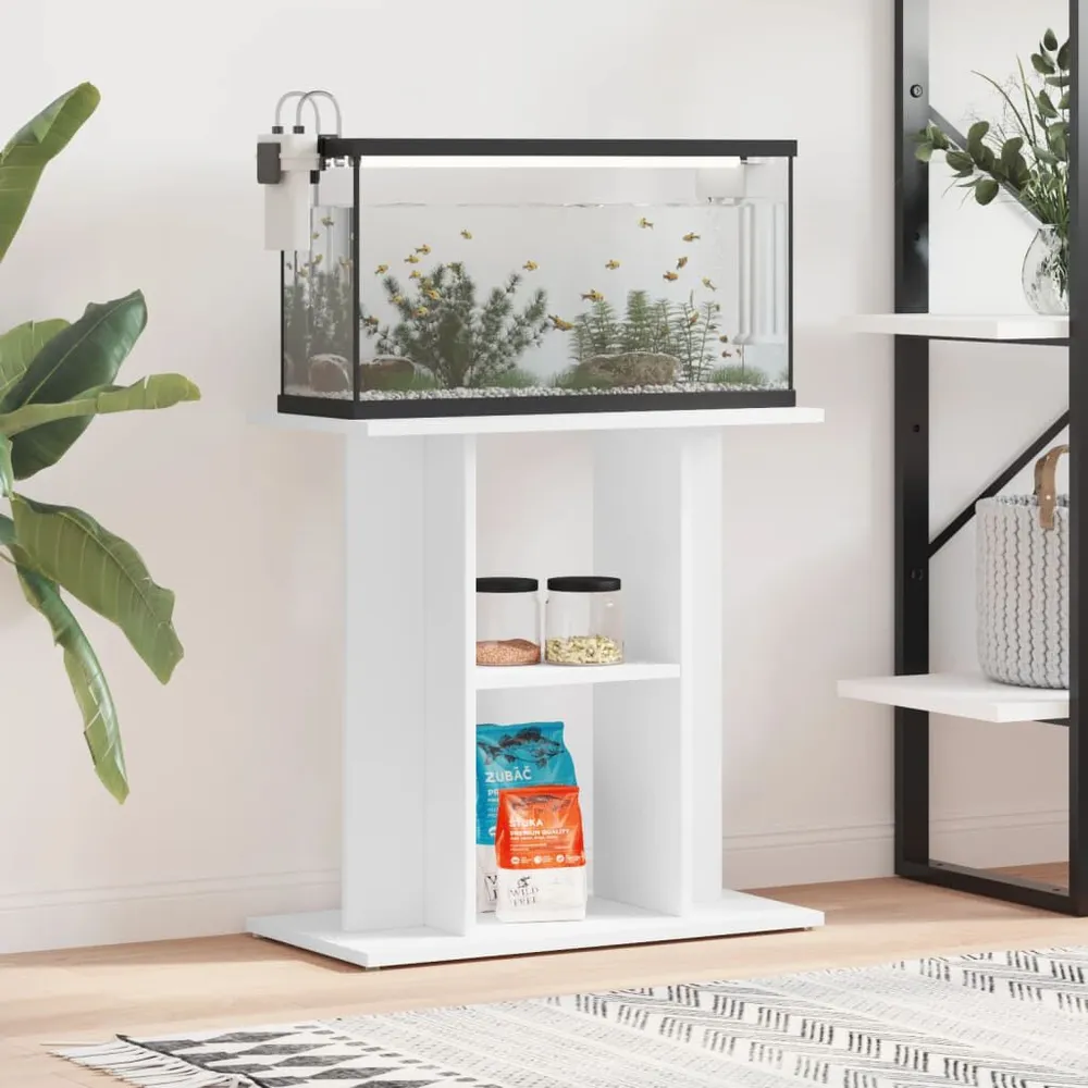 Aquariumstandaard 60x30x60 cm bewerkt hout bruin eikenkleur