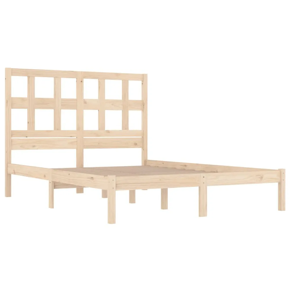 Bedframe zonder matras massief grenenhout 120x190 cm