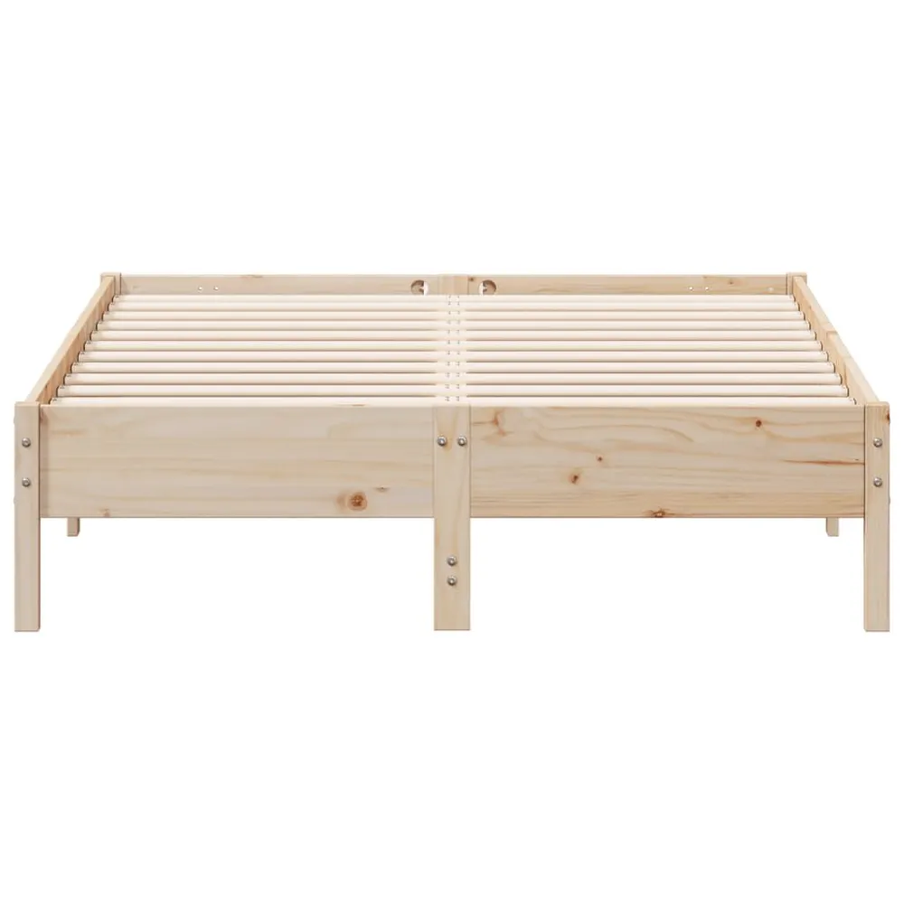 Bedframe zonder matras massief grenenhout 120x190 cm
