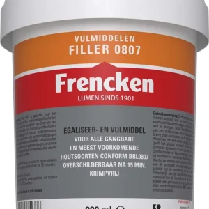 Frencken houtvulmiddel - filler - krimpvrij - 900 ml