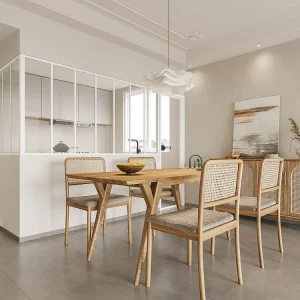 Glazen hoekbinnenraam industriële stijl gepoederlakt aluminium – L210 x L150 x H105 – Wit – BAYVIEW