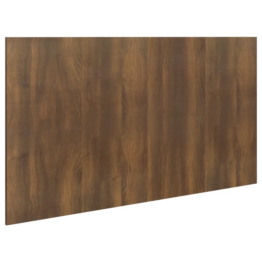 Hoofdbord 160x1,5x80 cm bewerkt hout bruin eikenkleur
