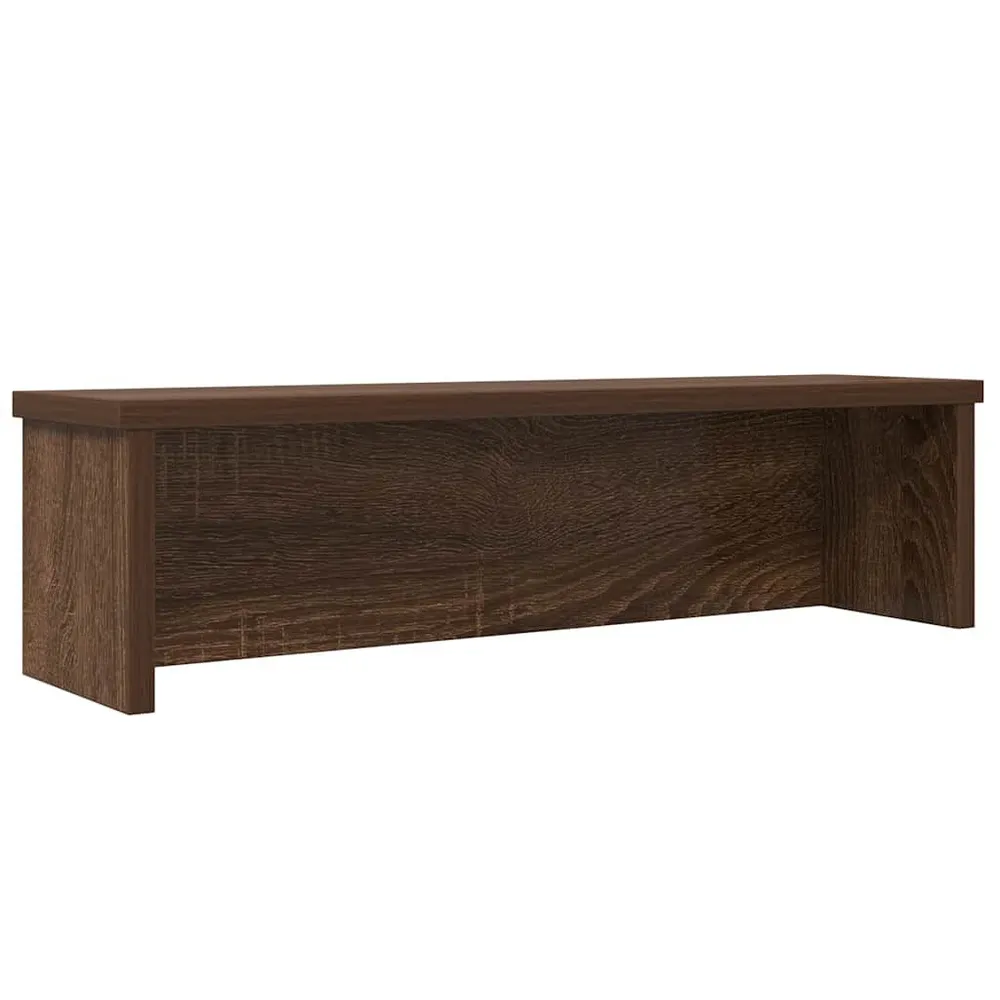 Keukenrek stapelbaar 60x15x16 cm bewerkt hout bruin eikenkleur