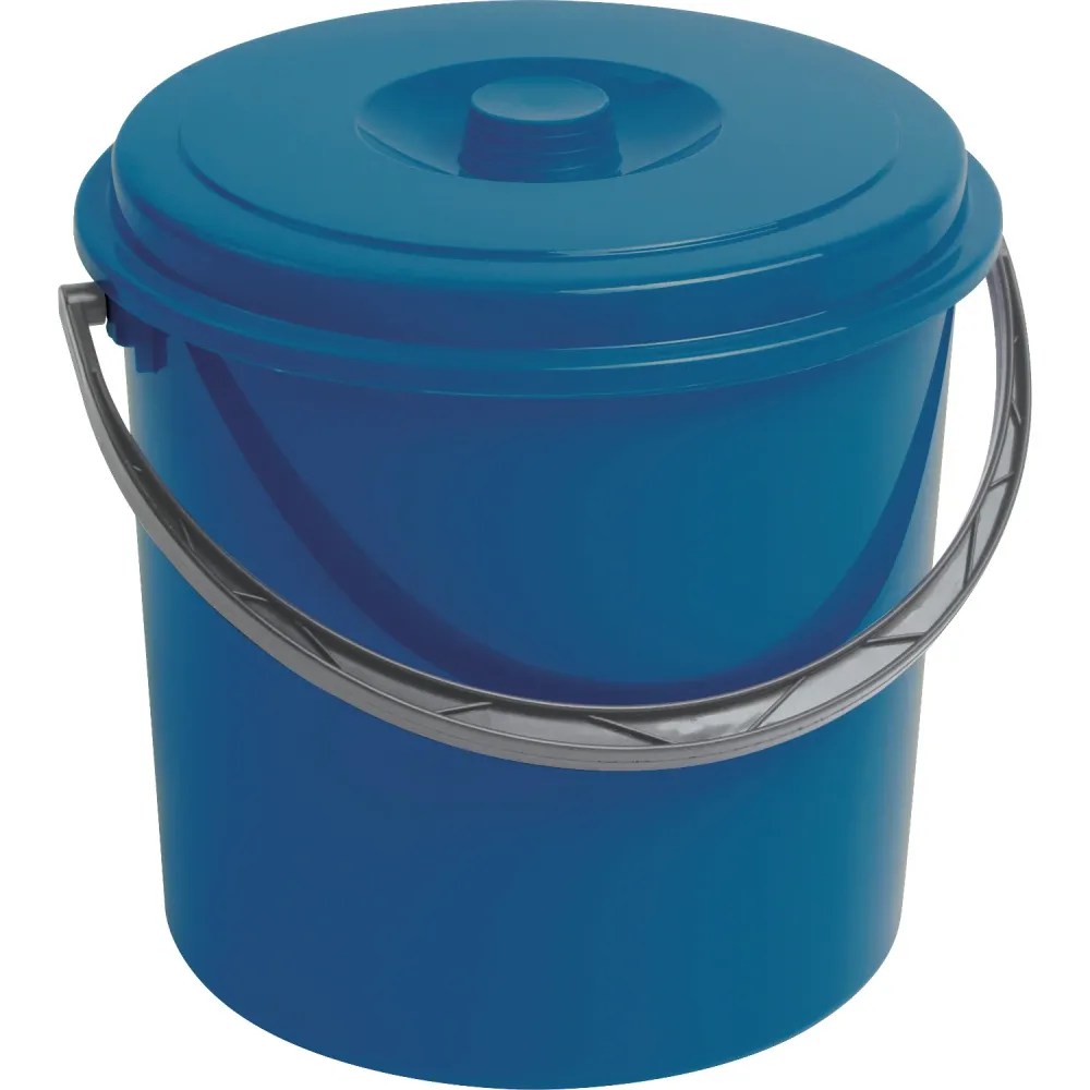 Curver emmer, deksel, handvat, 12l, blauw, 235239 Complete Set van 12