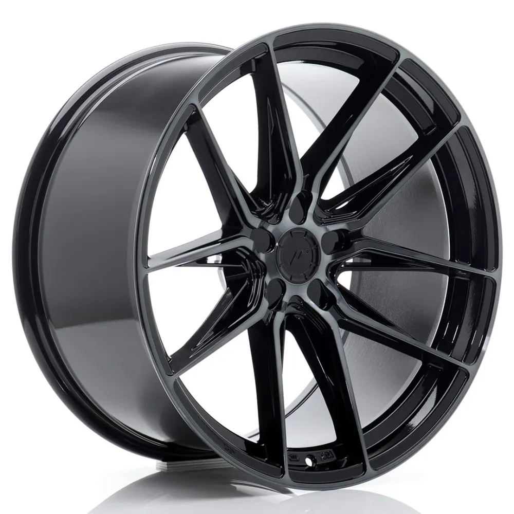 Japan Racing JR-44 20x10.5" (5 hole custom PCD) ET15-42, Gloss Black, Getint Face