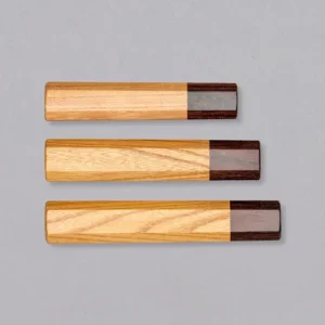 Japanese handle - Mahonie fineer Zelkova Wood [octagon]
