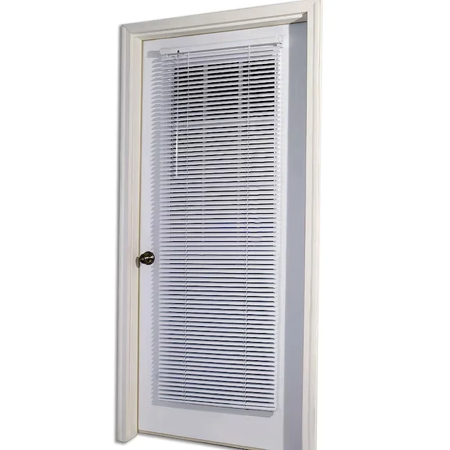 Magne Blind 1- Slat Width 25- x 72- Accu White Vinyl Room Darkening Mini-blinds