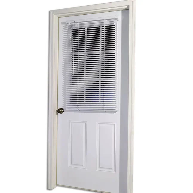 Magne Blind 1- Slat Width 25- x 42- Cordless Sneeuwwit Vinyl Room Darkening Mini-blinds