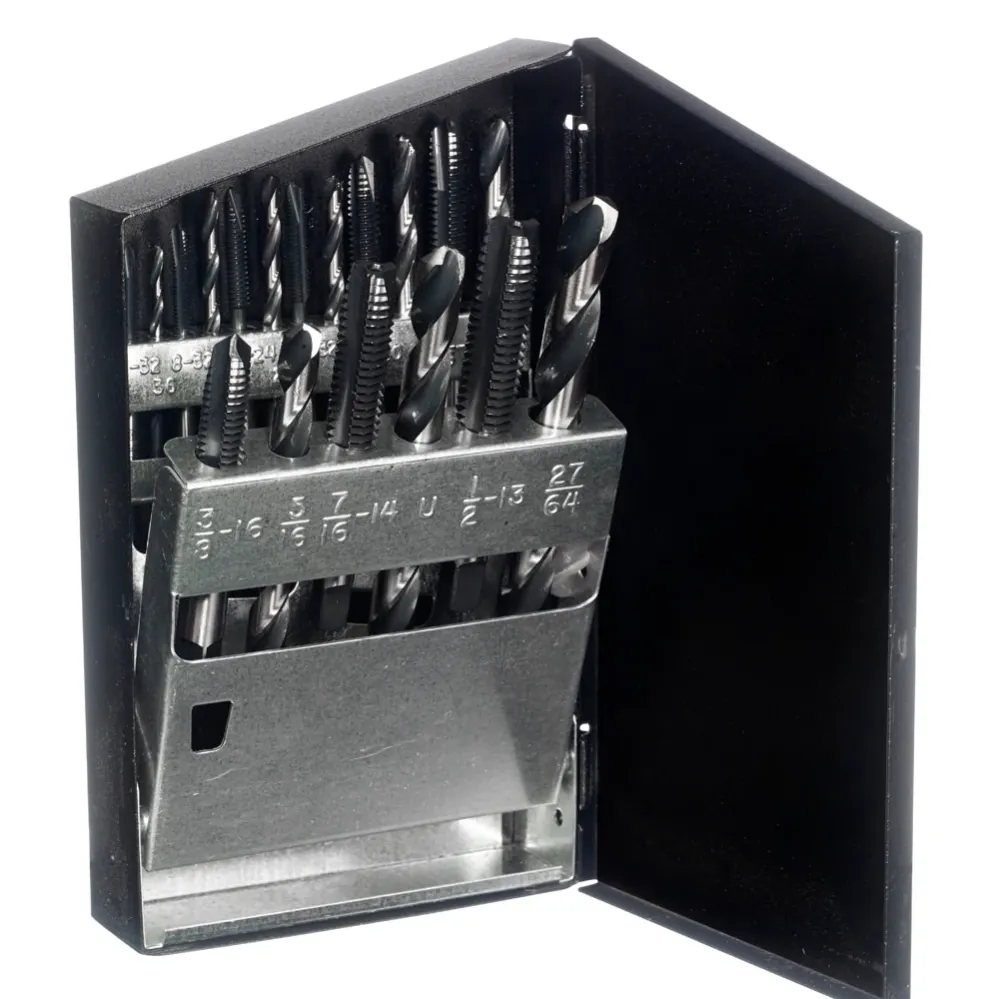 CHAMPION Metric Tap & Drill Set - 18 PC.