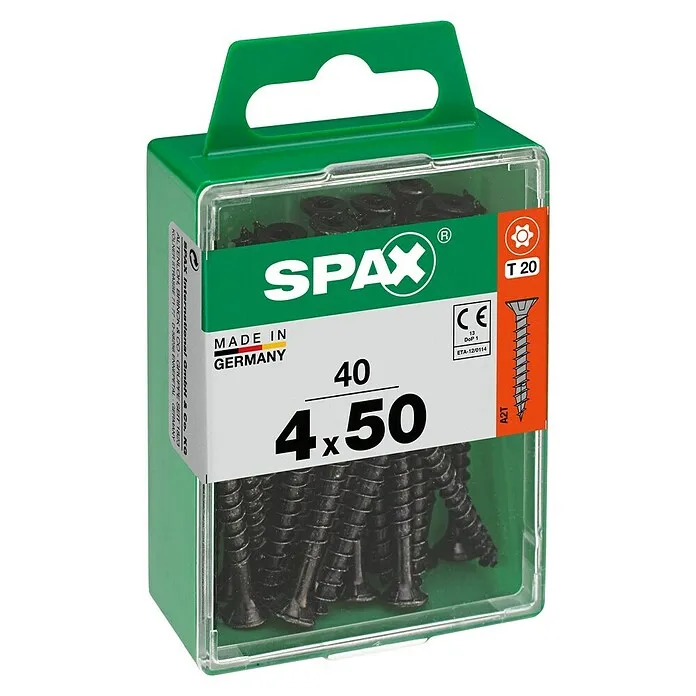 Spax T-Star plus Universele schroef - Ø x l: 4 x 60 mm, Voldraad, 30 st. Stoomtrein