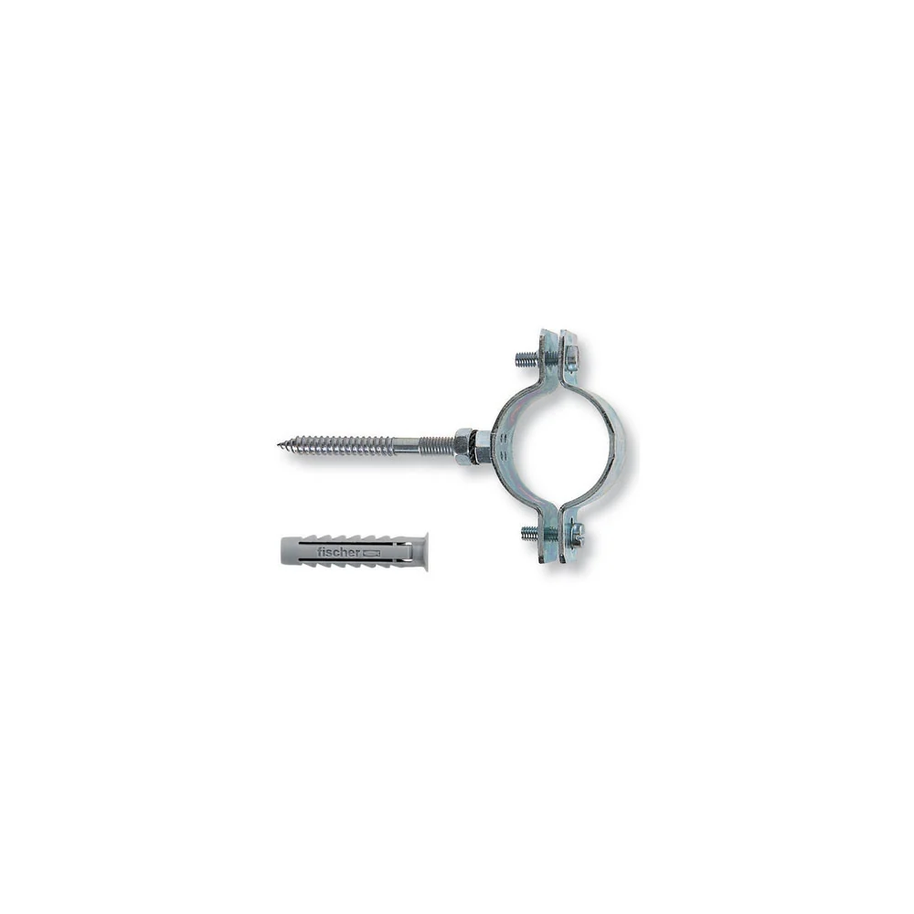 Steel collar screw and plugs 1'' 1/4 CPS pipe Fischer
