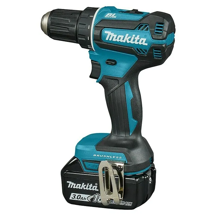 Industrieel Zwaar Belastbaar Makita LXT 18V Accuschroefboormachine DDF485SFE - 18 V, 2 accu's