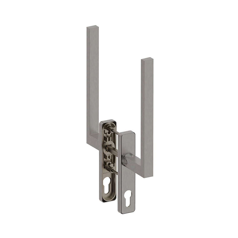 Shuffle SDG Phoenix Dubbel PC69 Inox voor buitendeuren | Weerbestendig