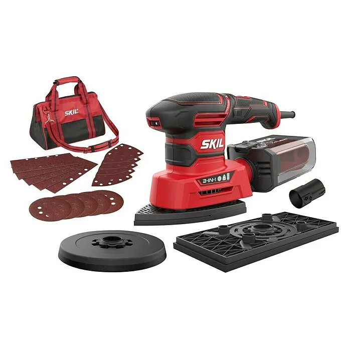 Skil Multischuurmachine 7280 DA - 3 1 - 250 W, Schuuroppervlak: 92 x 185 mm