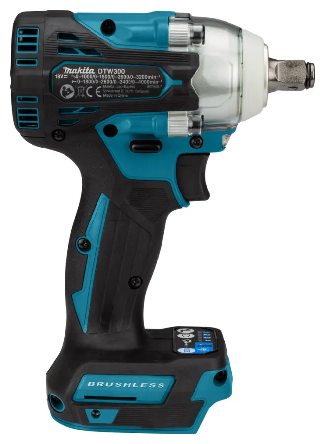 Decoupeer Makita DTW300ZJ slagmoersleutel 18V Mbox