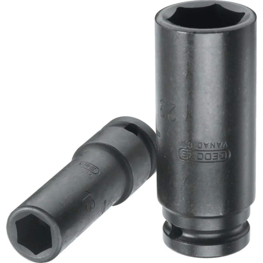 Industrieel Zwaar Belastbaar GEDORE slagmoerdopsleutels - K 19 L serie - 1/2" ver