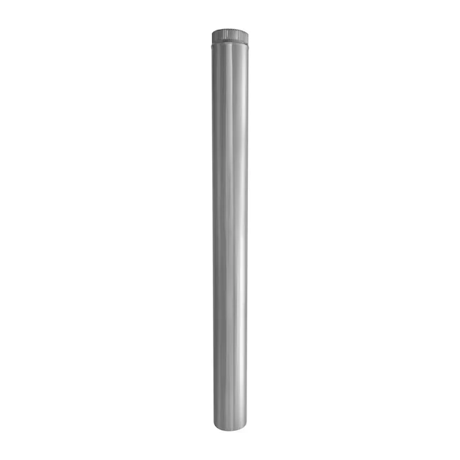 IMPERIAL 5- x 60- Galvanized Rvs Round Duct Pipe