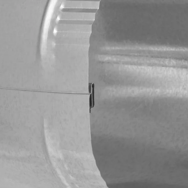 IMPERIAL 5- x 60- Galvanized Rvs Round Duct Pipe
