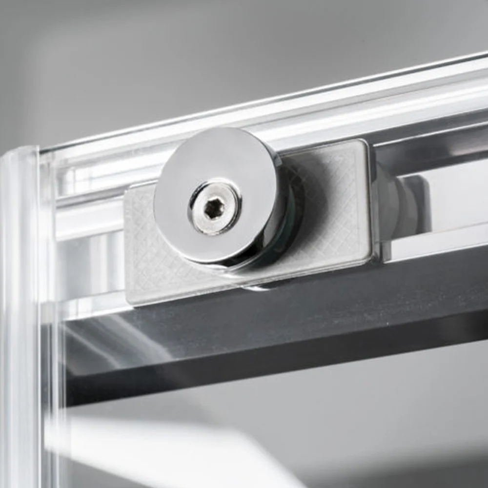 Right sliding shower door 160 cm model Lauren 8 mm tempered glazen