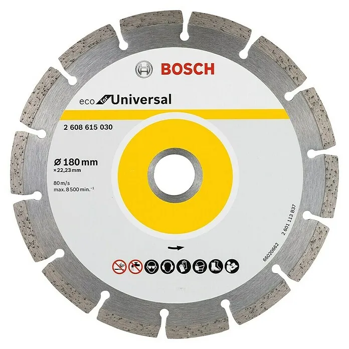 Bosch Diamantdoorslijpschijf Eco Geschikt voor veel - Schijfdiameter: 180 mm