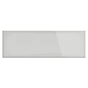 Decocer Cinca Wandtegel Metro lak light grey - 10 x 30 cm, Grijs, Glanzend