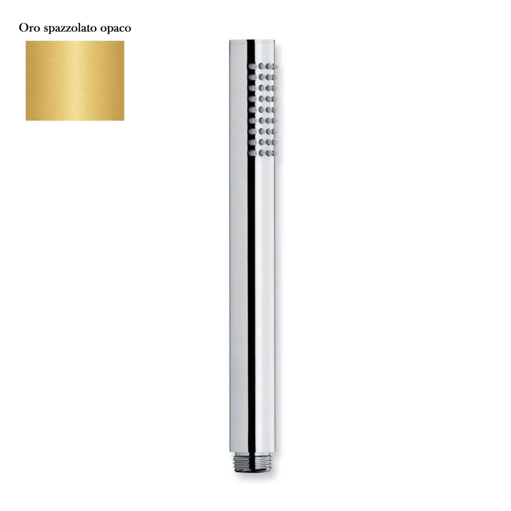 Artist single-jet shower brushed verguld anti-limescale brass