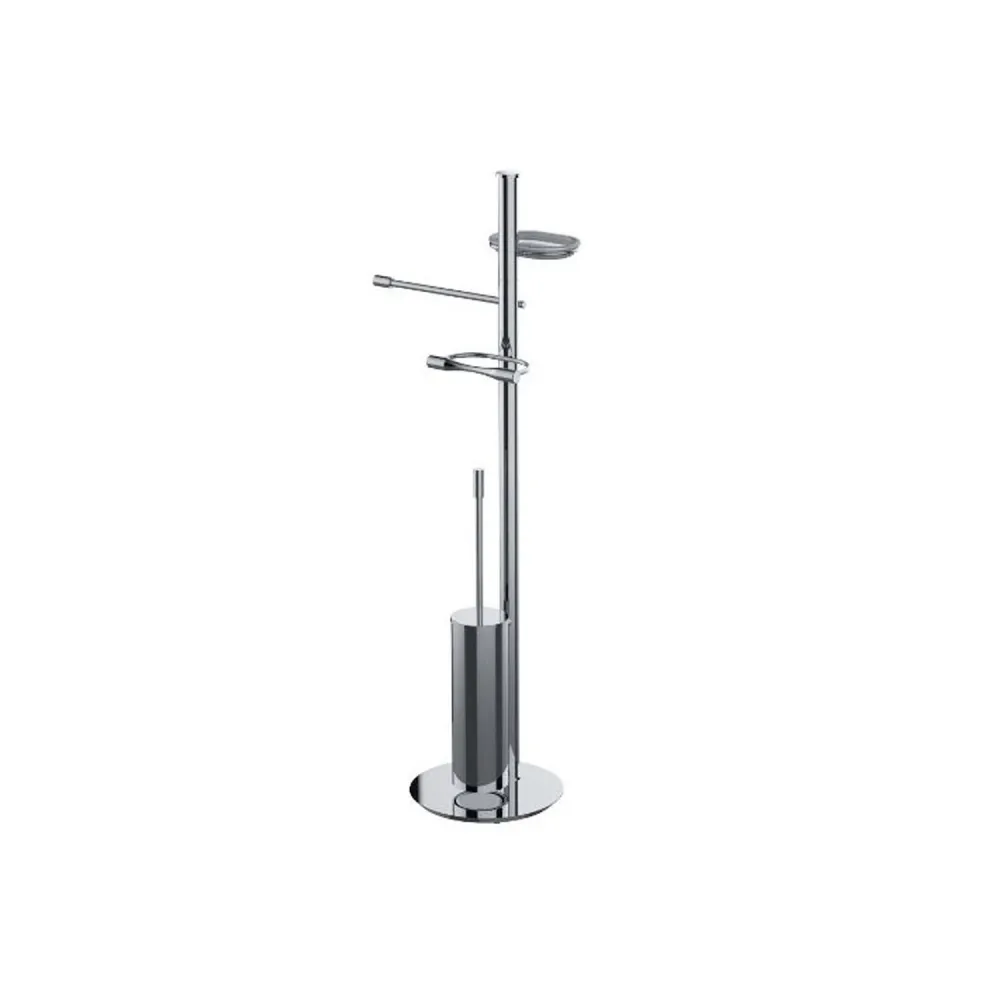 Complete floor lamp chrome-plated geel koper Isole di Colombo Design