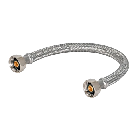 Desoldeerpomp en Vlecht Eastman 1/2 . FIP x 1/2 . FIP x 16 . Braided Faucet Connector