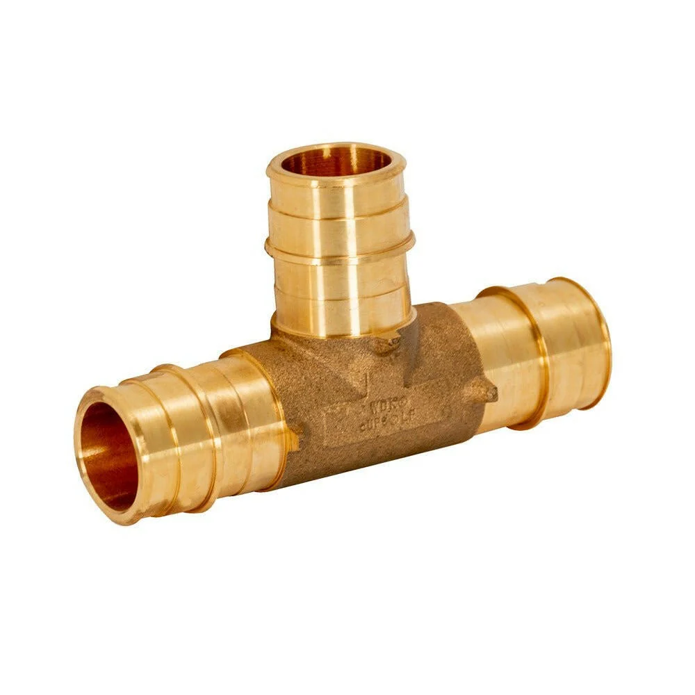Eastman Brass Expansion PEX Tee – 1 . x 1 . x 1 .
