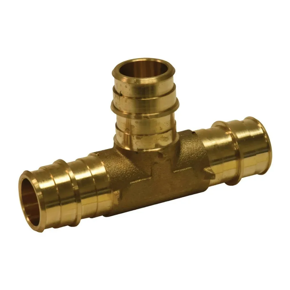 Eastman 3/4″ x 3/4″ x 1″ Expansion PEX Tee – Messing (PEX x PEX x PEX)