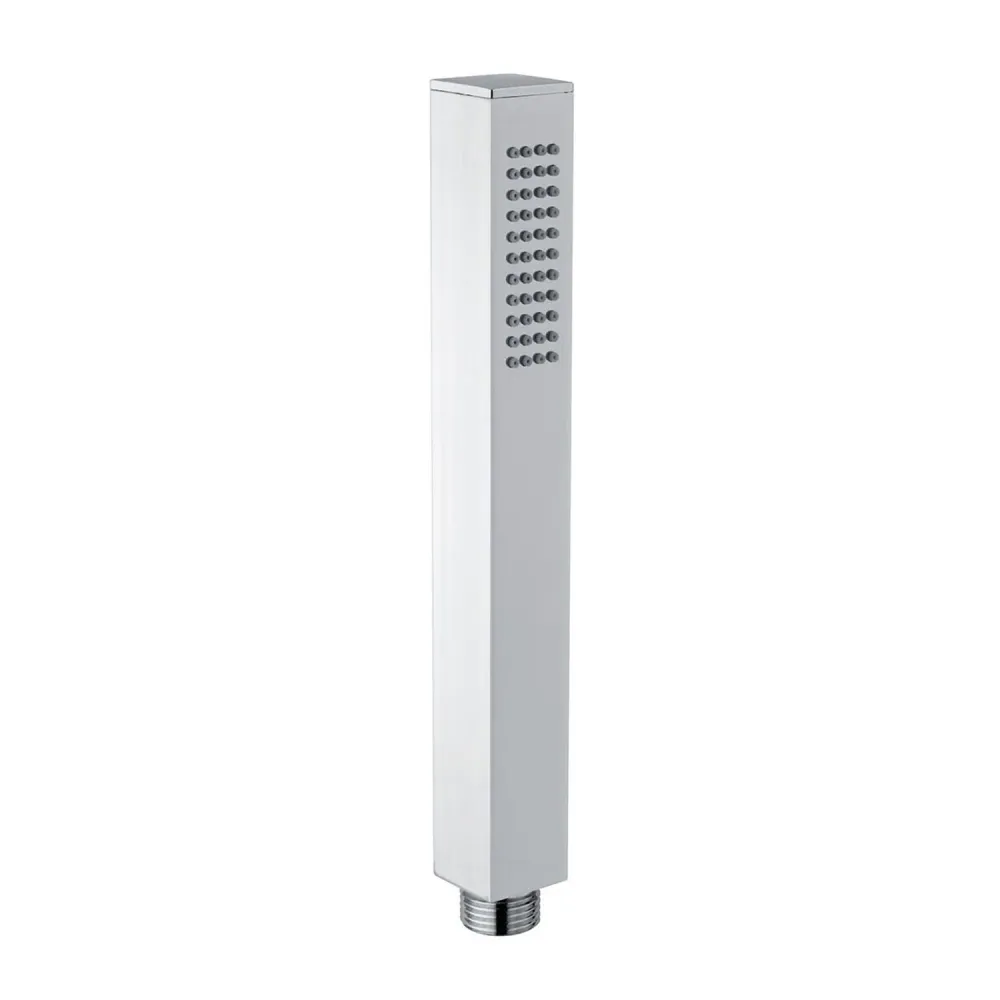 Glamour single-jet showerhead anti-limescale messing