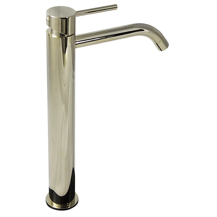 Paffoni Light Exclusive Edition high mixer brass White Verguld color washbasin