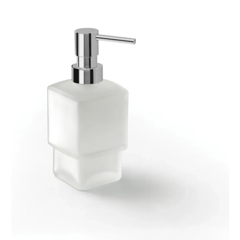 Soap dispenser geel koper pump Gedy Lounge series - Satin Chrome