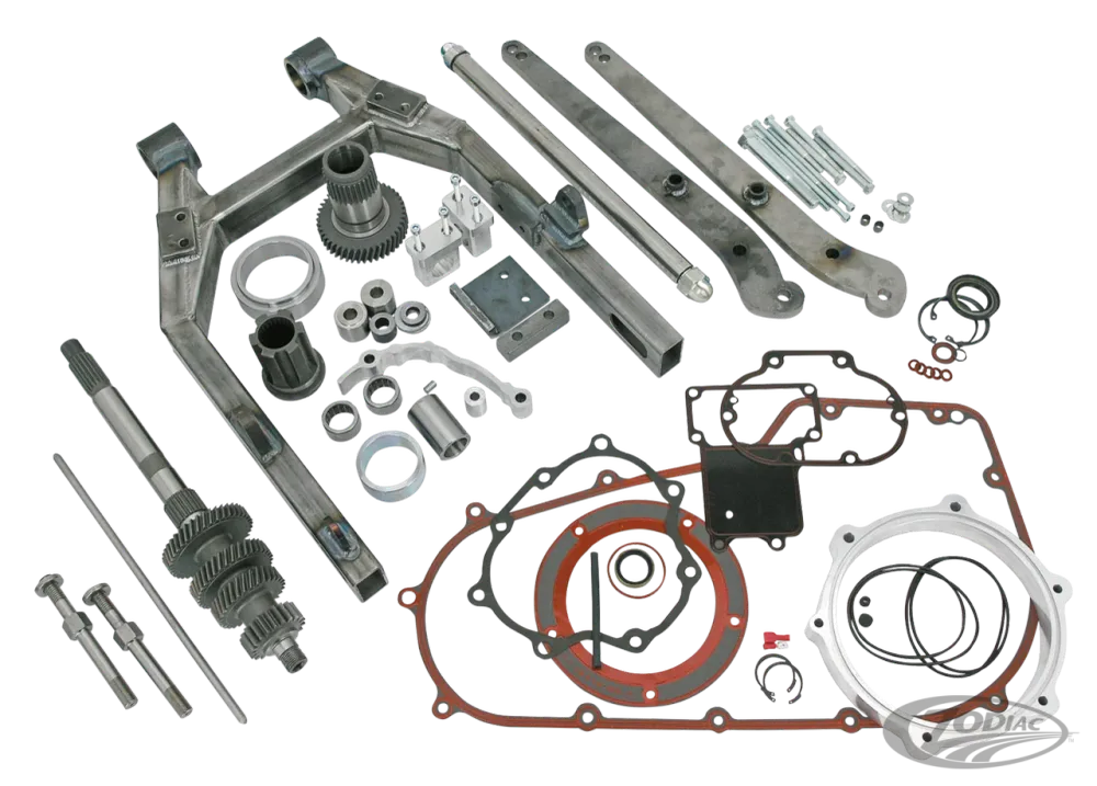 Cpl. Wide-Ass S/ kit FXD06-11 (12) rauw Harley-Davidson