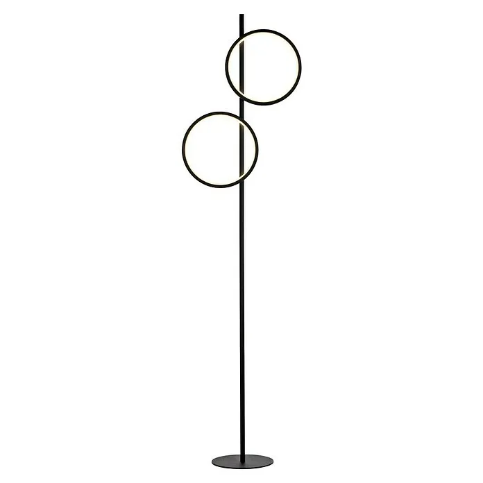 Just Light Vloerlamp - Hoogte: 151 cm, Zwart | Snel Leverbaar