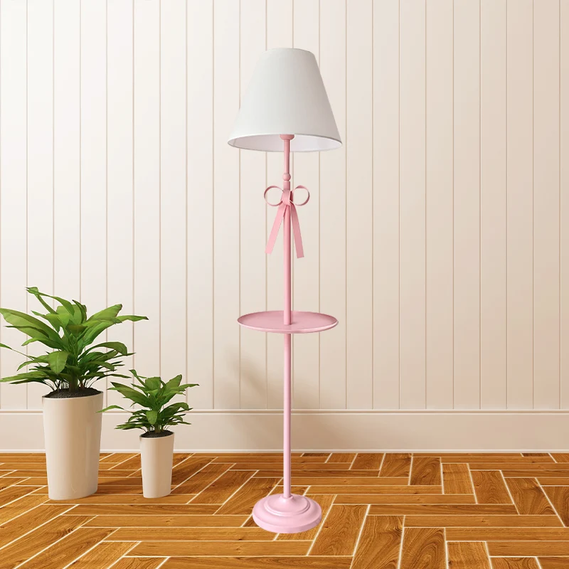 Premium Kwaliteit Kinderschijf leesvloerlamp metaal 1 kop woonkamer staande lamp roze/blauw met kegel blauw/roze/witte sto...